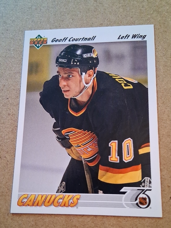 Score Other - Russ & Geoff Courtnall NHL Hockey Trading Cards